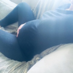 37 weeks & covered in cat hair